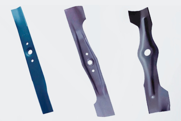 不同類型草坪機(jī)刀片實(shí)拍圖片